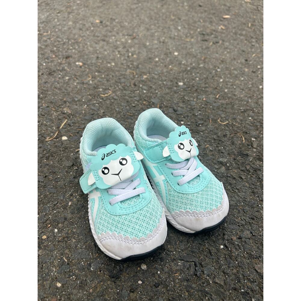 Asics Lamb Sneakers - Blue and White - US K5